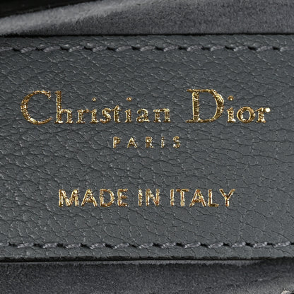 Christian Dior Goatskin Micro Saddle Bag Cloud Blue 6 of 10