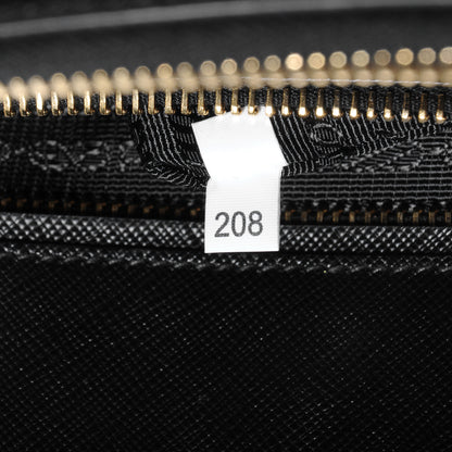 Prada Saffiano Lux Double Zip Executive Tote Nero Black 8 of 10