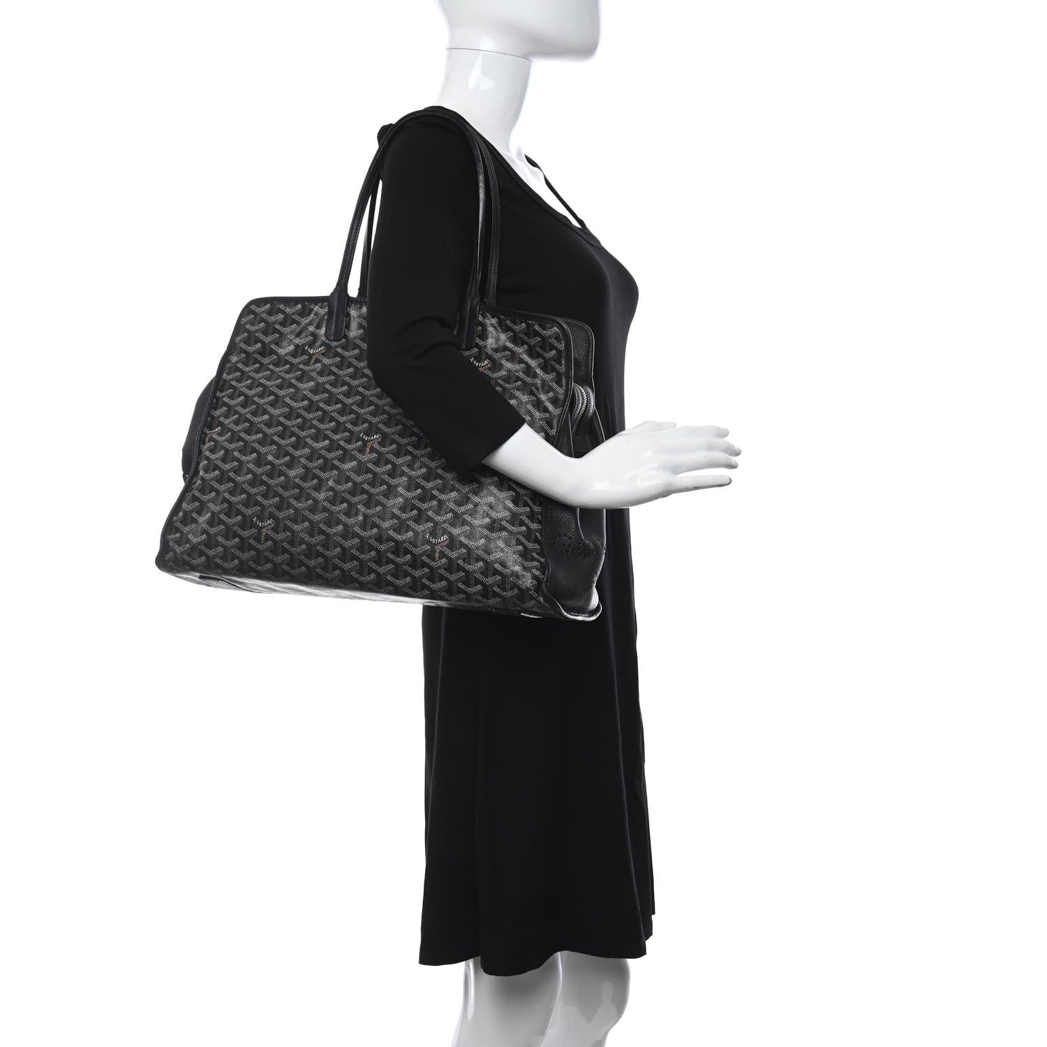 Goyard Goyardine Sac Hardy Pet Carrier PM Black 2 of 15