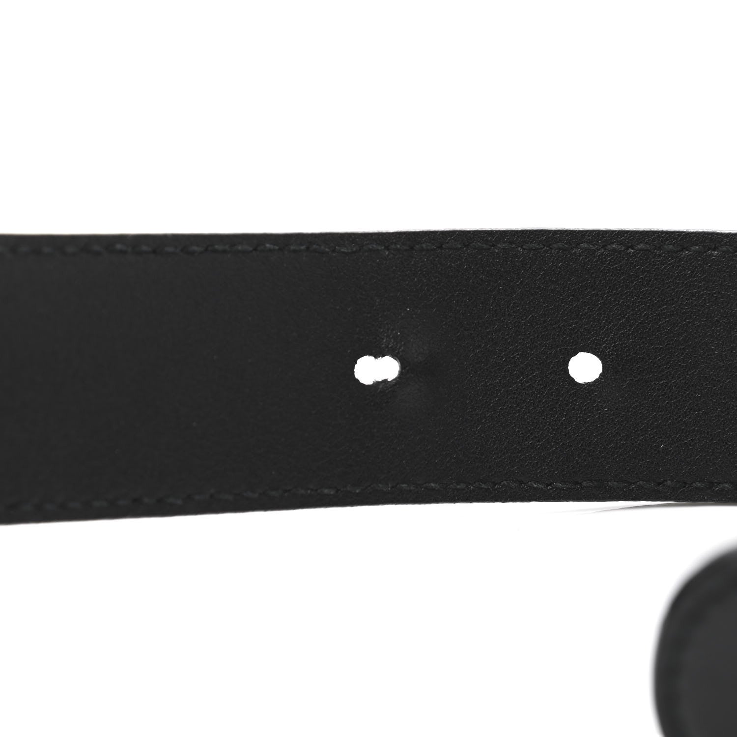 Gucci Calfskin Double G 30mm Belt 75 30 Black 7 of 8