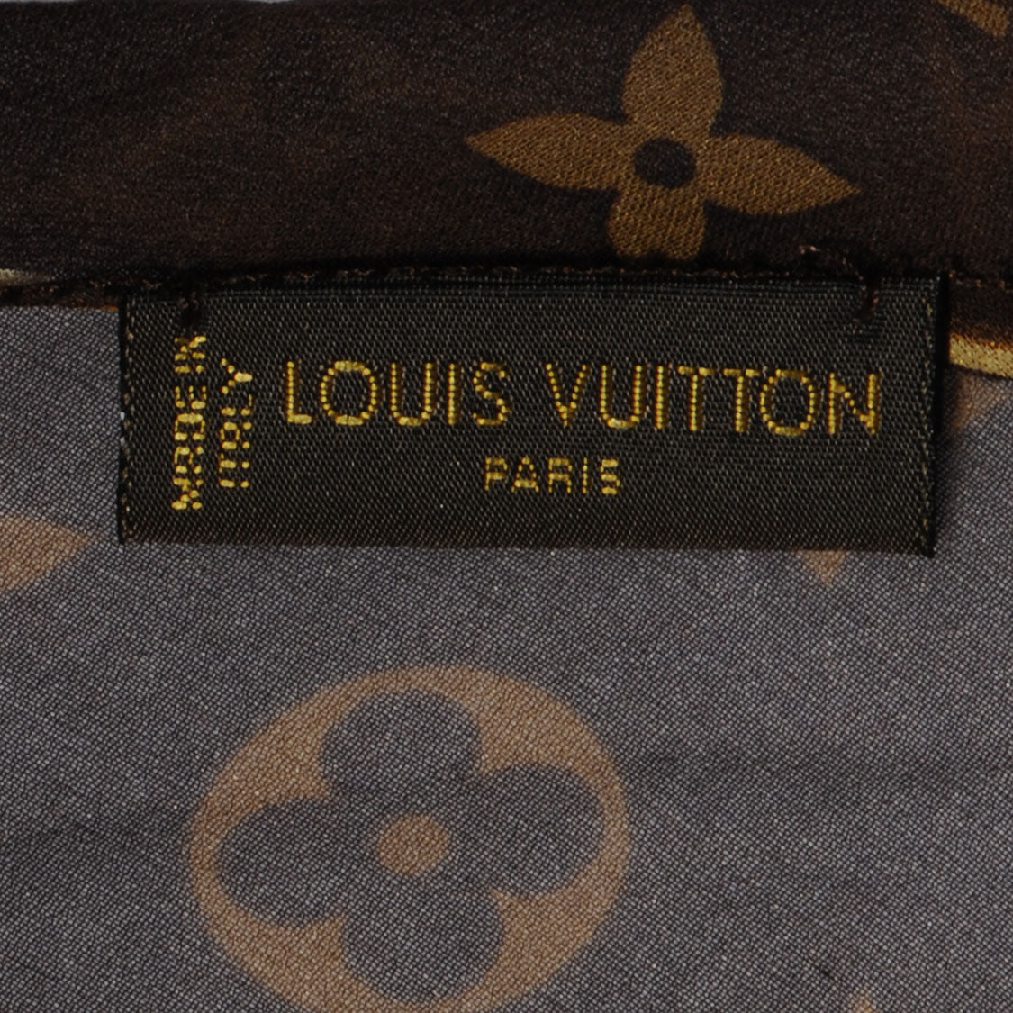 Silk Leopard and Monogram Scarf
