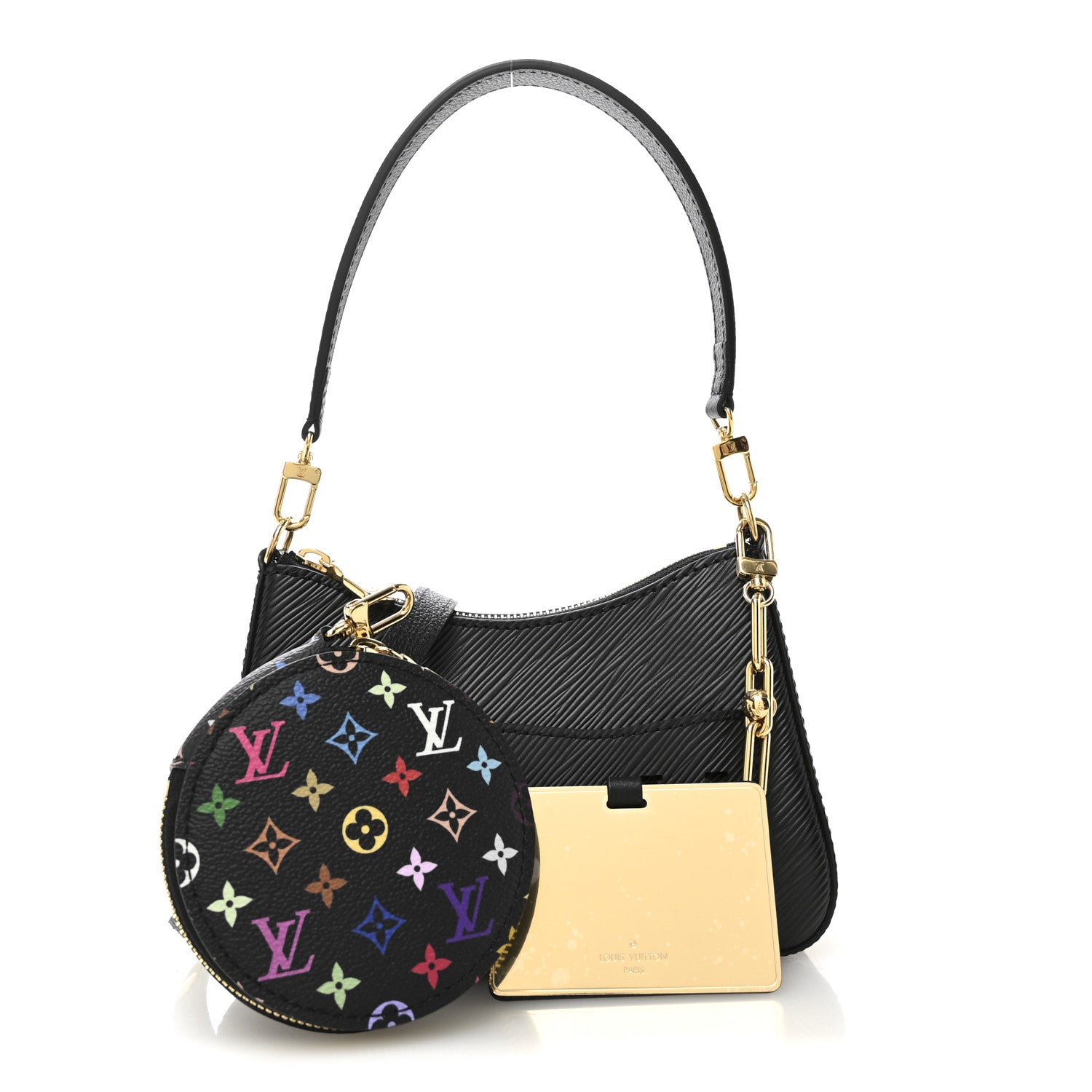 Louis Vuitton LV x TM Epi Monogram Multicolor Marellini Black 3 of 10