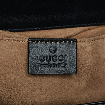 Gucci Calfskin Small Padlock Shoulder Bag Black 6 of 8