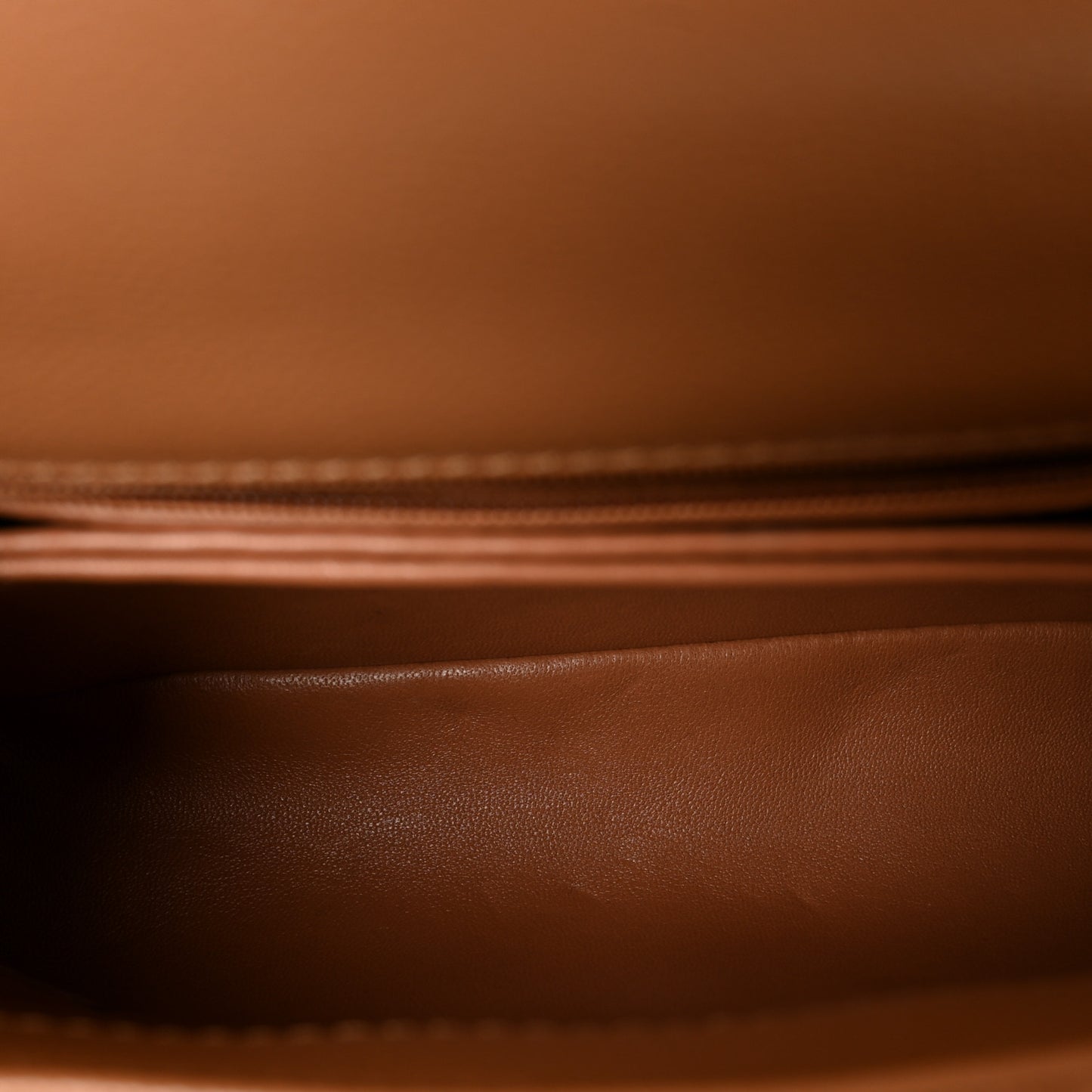 Caviar Quilted Mini Coco Handle Flap Brown