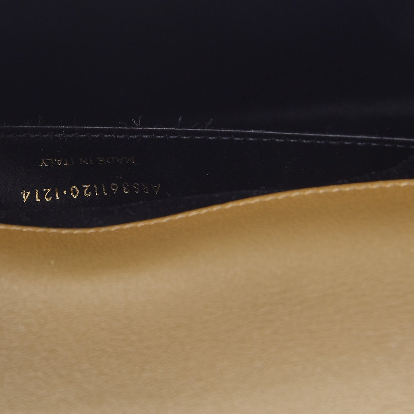 Calfskin Monogram Large Belle De Jour Clutch Beige