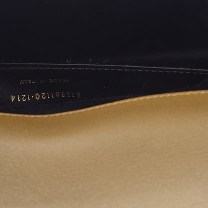 Saint Laurent Calfskin Monogram Large Belle De Jour Clutch Beige 7 of 7