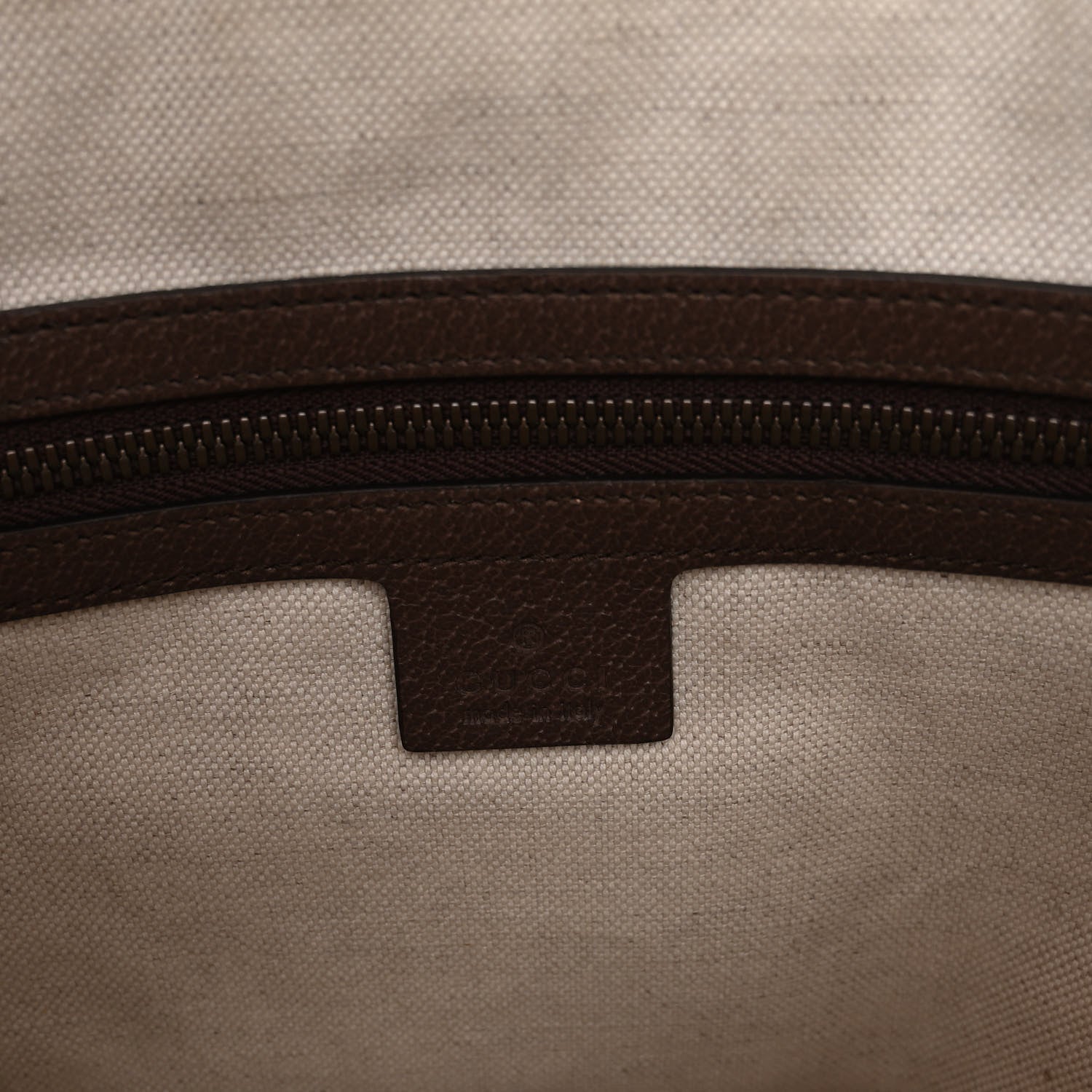 Gucci GG Supreme Monogram Web Small Ophidia Half Moon Hobo Brown 6 of 9