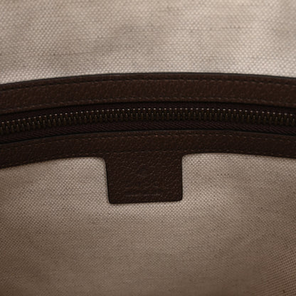 Gucci GG Supreme Monogram Web Small Ophidia Half Moon Hobo Brown 6 of 9