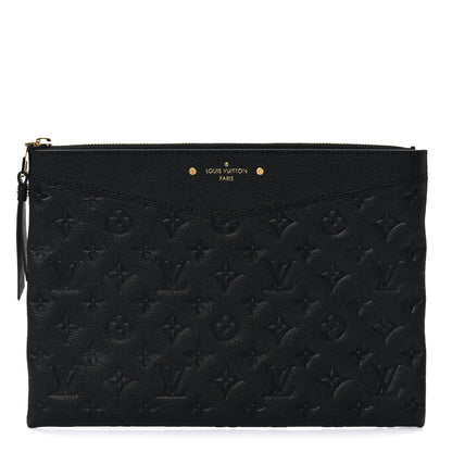 Louis Vuitton Empreinte Daily Pouch Black 1 of 8