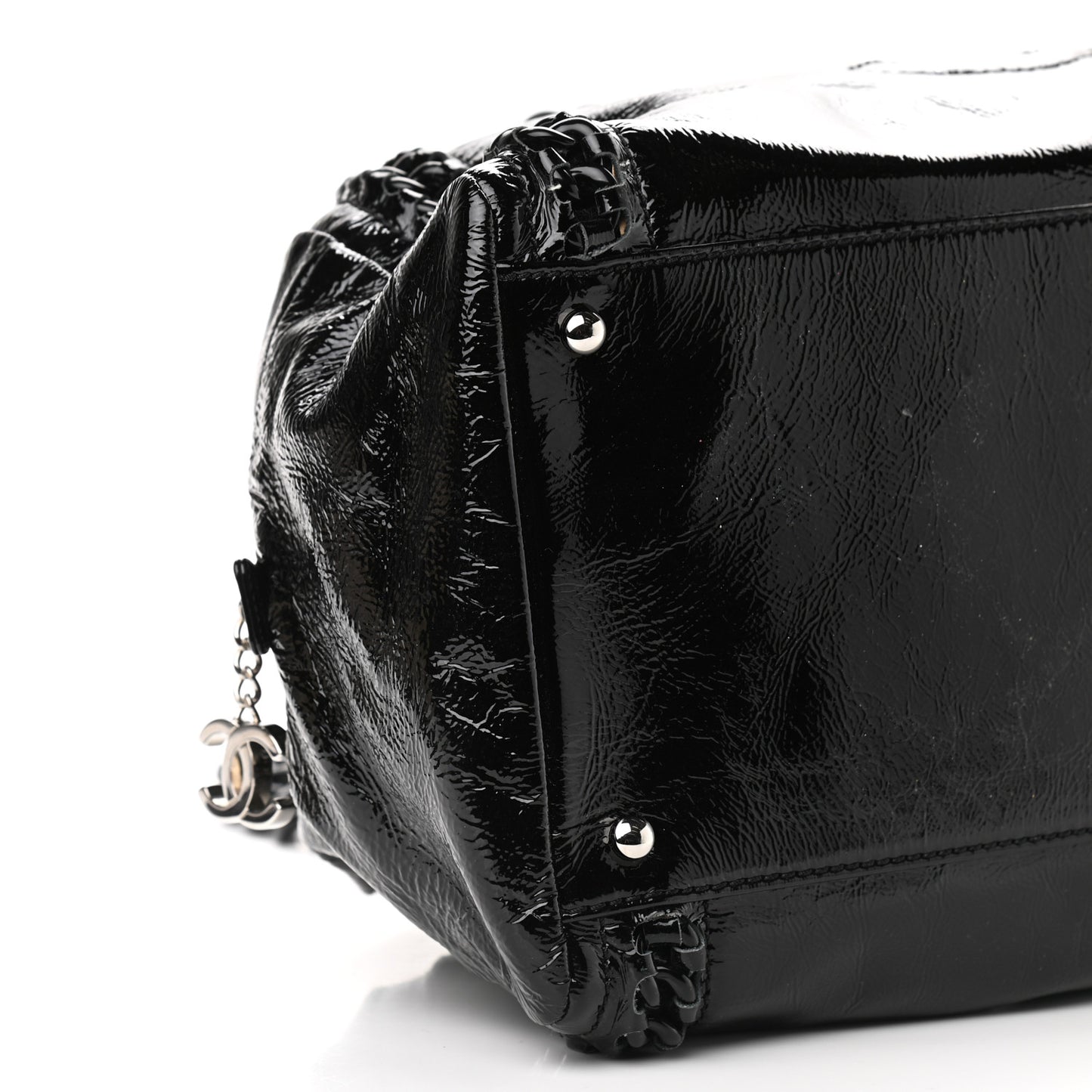 Patent Luxe Ligne Bowler Black