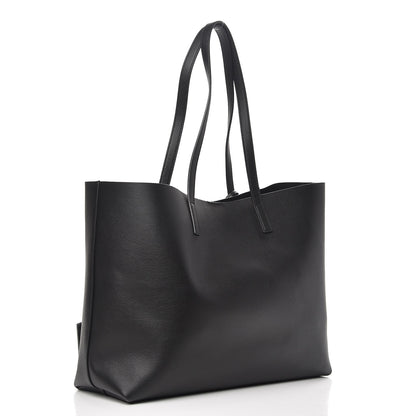 Saint Laurent Calfskin Large Shopping Tote Black 4 of 9