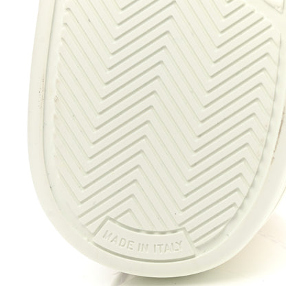 Chanel Calfskin Womens Logo Sneakers 37.5 White Pink 6 of 9