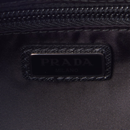 Prada Re-Nylon Saffiano Travel Pouch Black 8 of 8