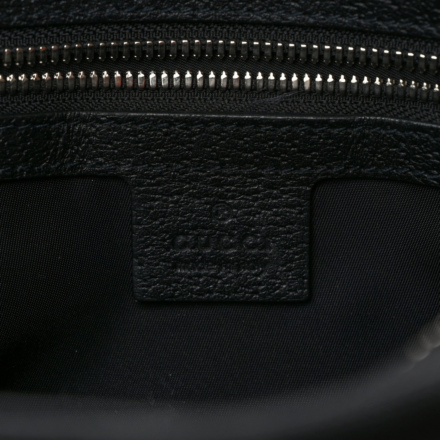 Gucci Econyl Nylon Monogram Off The Grid Belt Bag Black 6 of 11