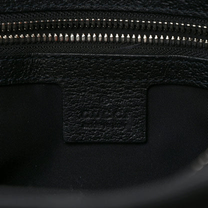 Gucci Econyl Nylon Monogram Off The Grid Belt Bag Black 6 of 11