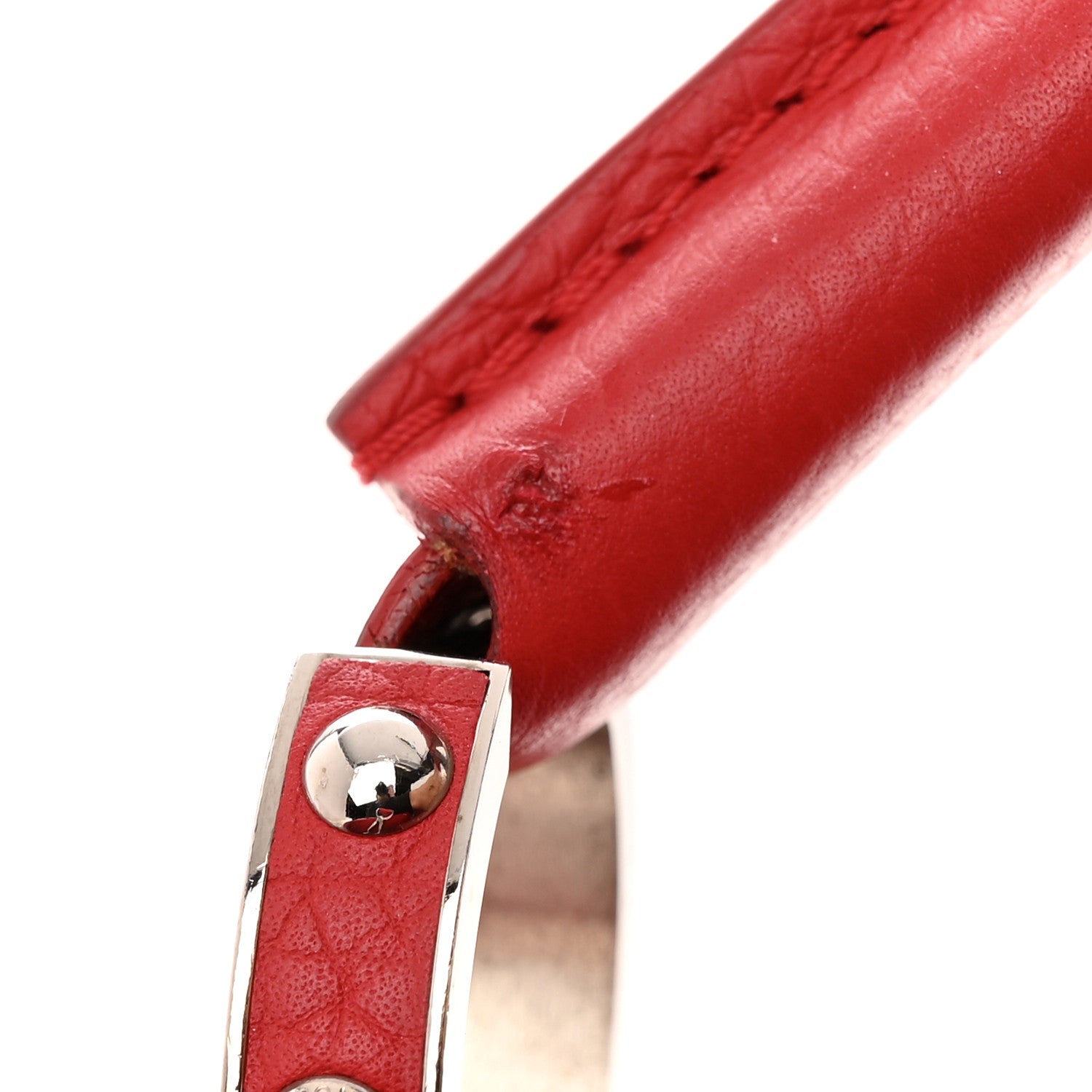 Louis Vuitton Taurillon Capucines BB Rubis 11 of 11