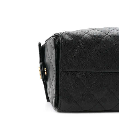 Chanel Caviar Quilted Small Chanel 25 Handbag Black 9 of 10