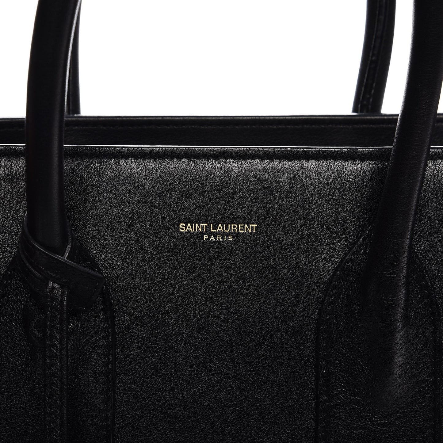 Calfskin Small Sac De Jour Black