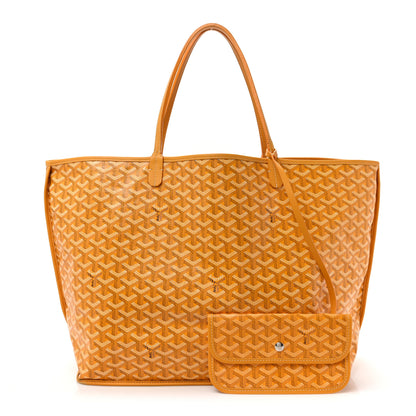 Goyard Goyardine Reversible Anjou GM Yellow 3 of 21