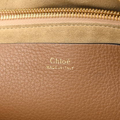 Chloe Grained Calfskin Small Hayley Hobo Nut 6 of 11