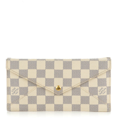 Louis Vuitton Damier Azur Long Origami Wallet 1 of 9
