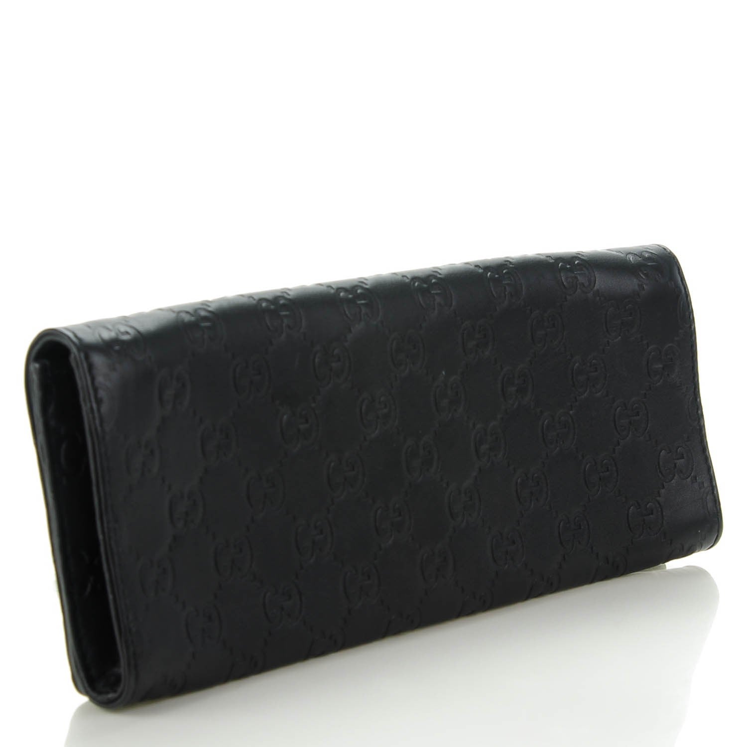 Gucci Guccissima Small Broadway Clutch Black 3 of 7