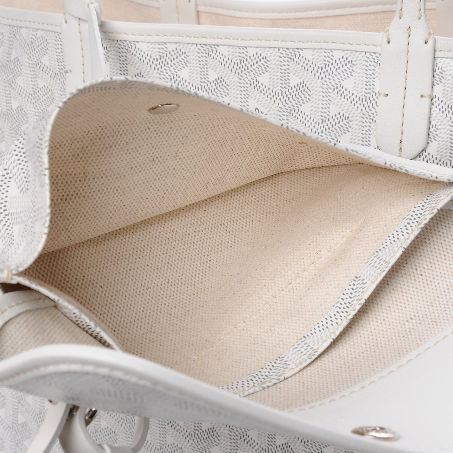 Goyardine Saint Louis PM White