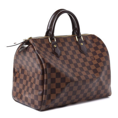 Louis Vuitton Damier Ebene Speedy 30 5 of 19