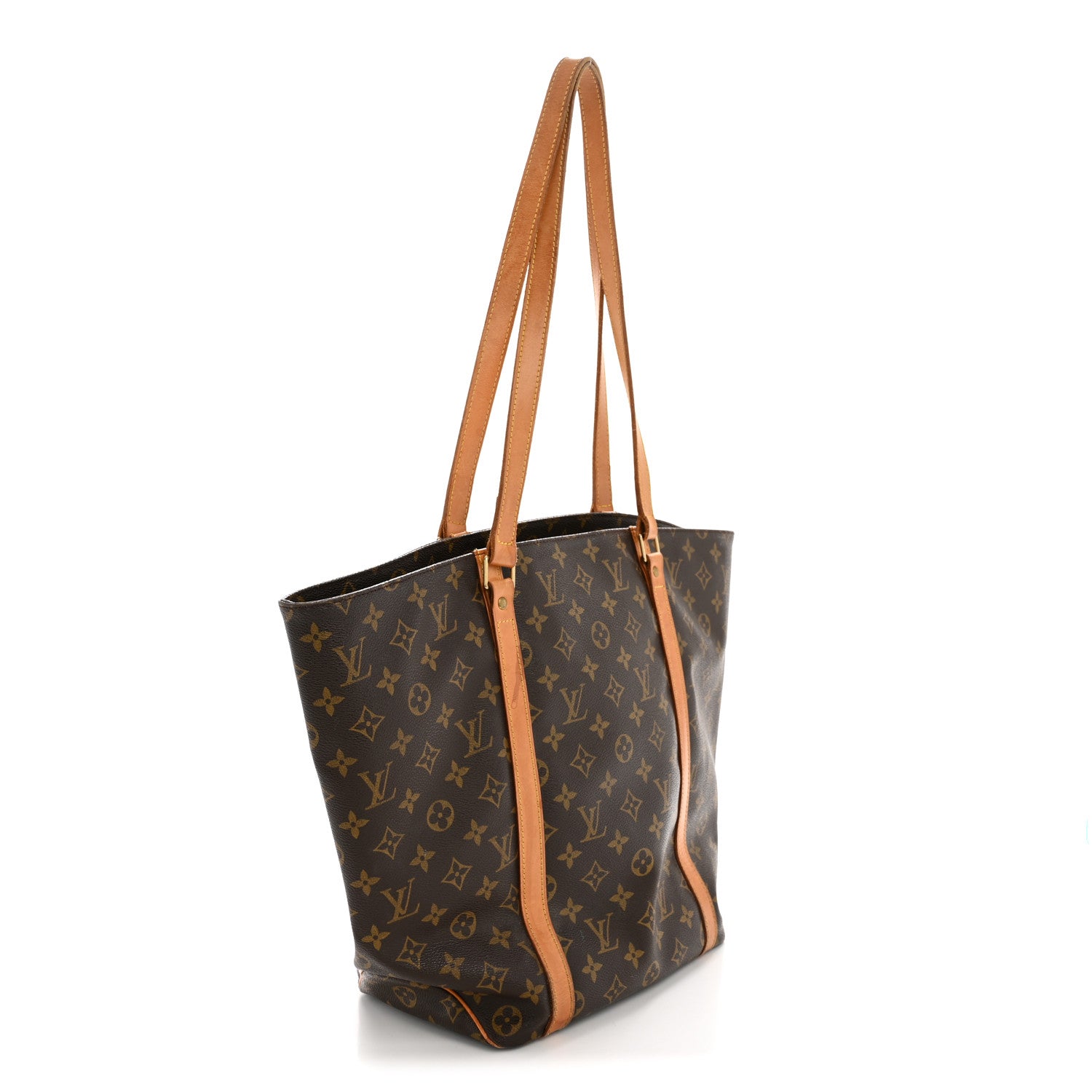 Louis Vuitton Monogram Sac Shopping Tote 3 of 14