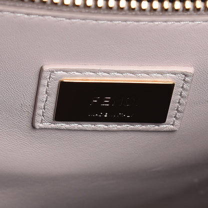 Fendi Vitello Seta Shiny Nappa Medium Peekaboo Iconic Satchel Moresco Rosa Doll 7 of 8