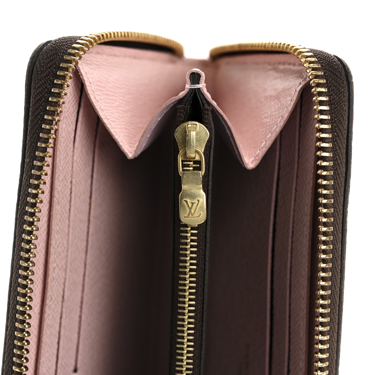 Louis Vuitton Monogram Clemence Wallet Rose Ballerine 8 of 13