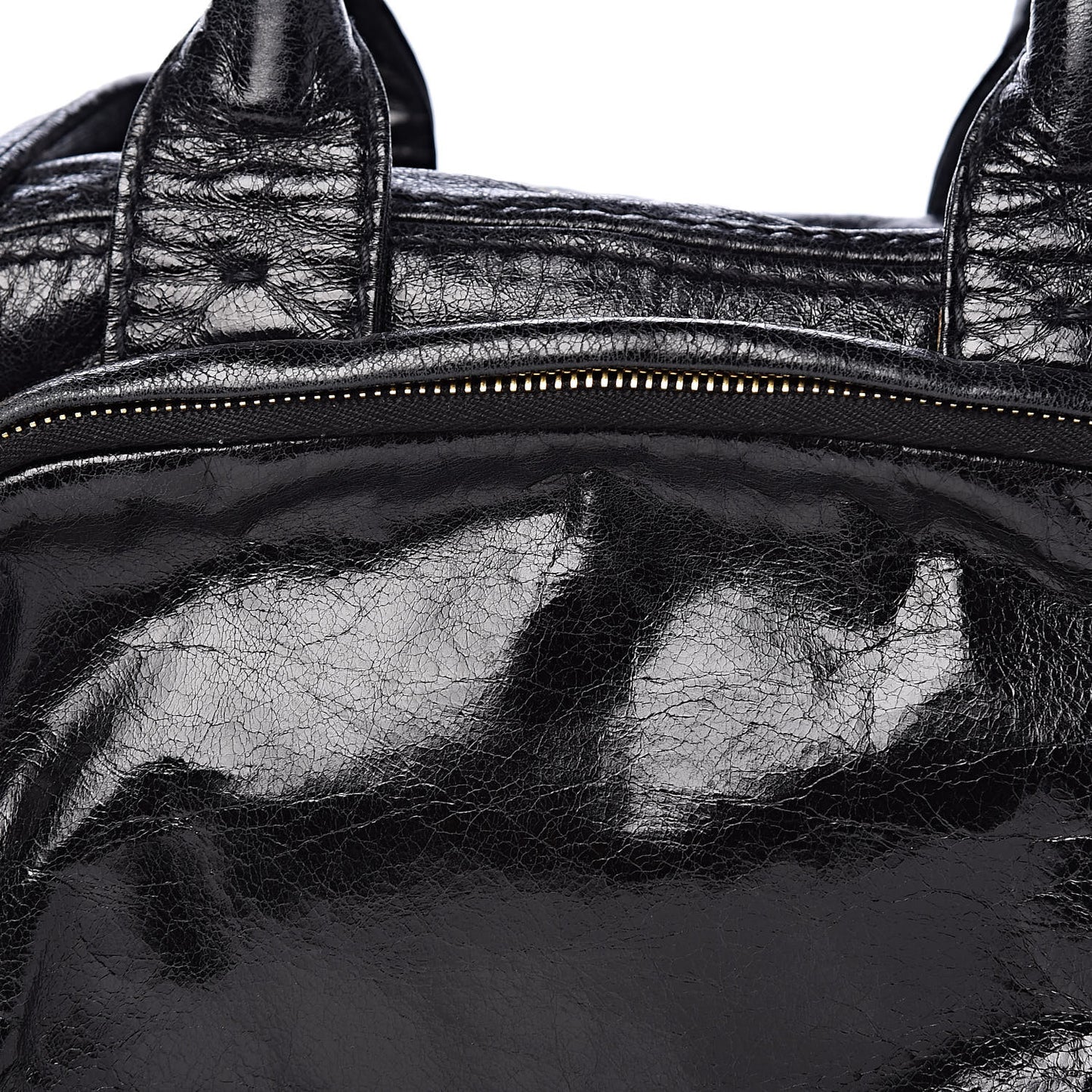 Vitello Shine Bauletto Black