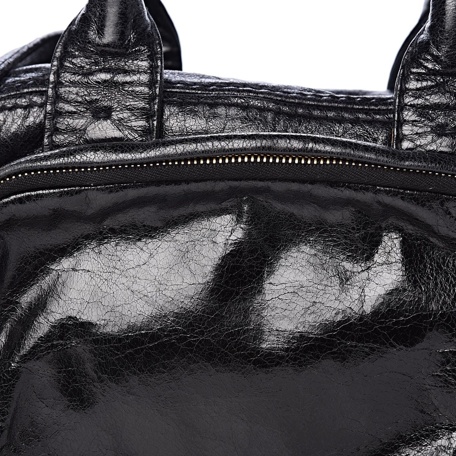 Prada Vitello Shine Bauletto Black 11 of 11