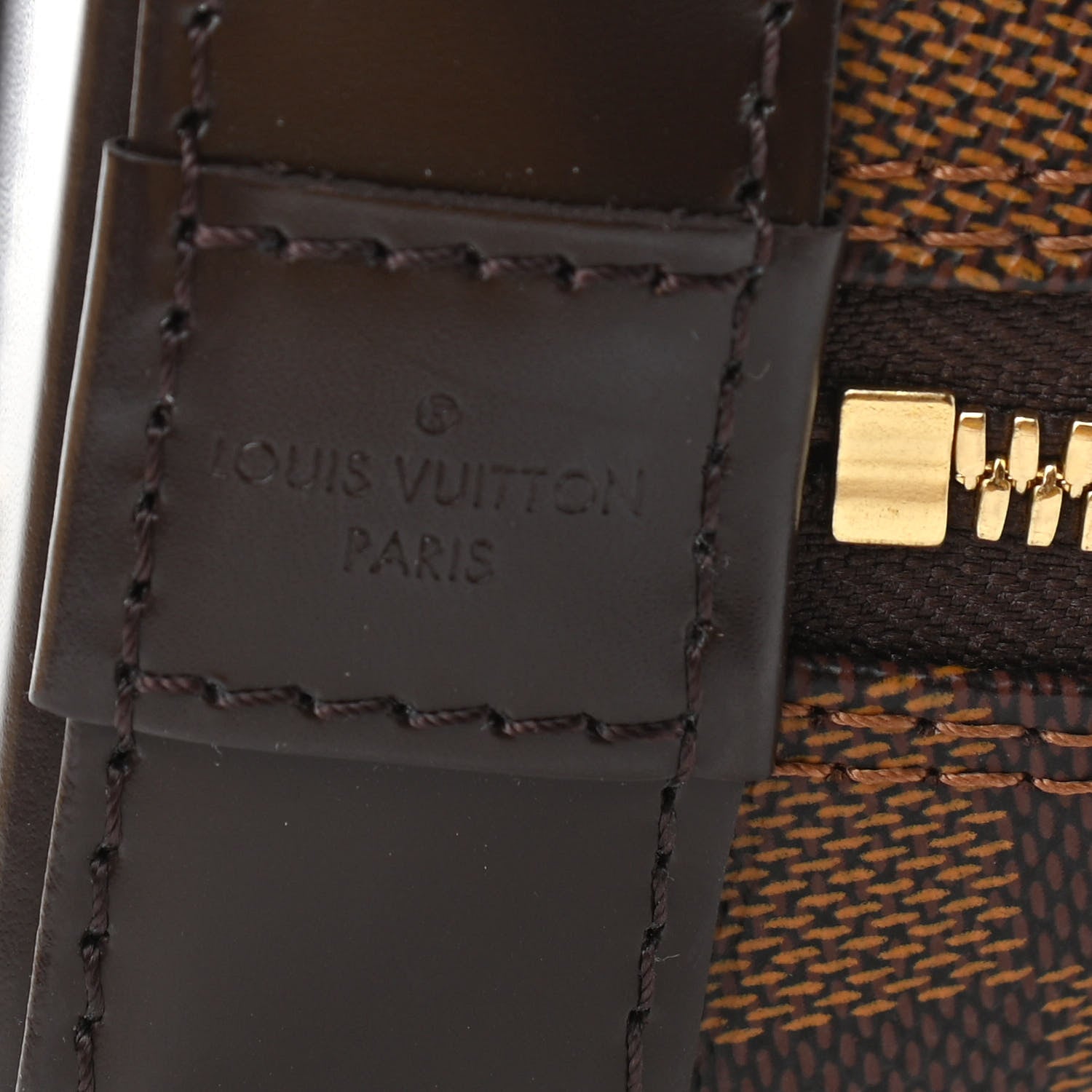 Louis Vuitton Damier Ebene Alma BB 7 of 10