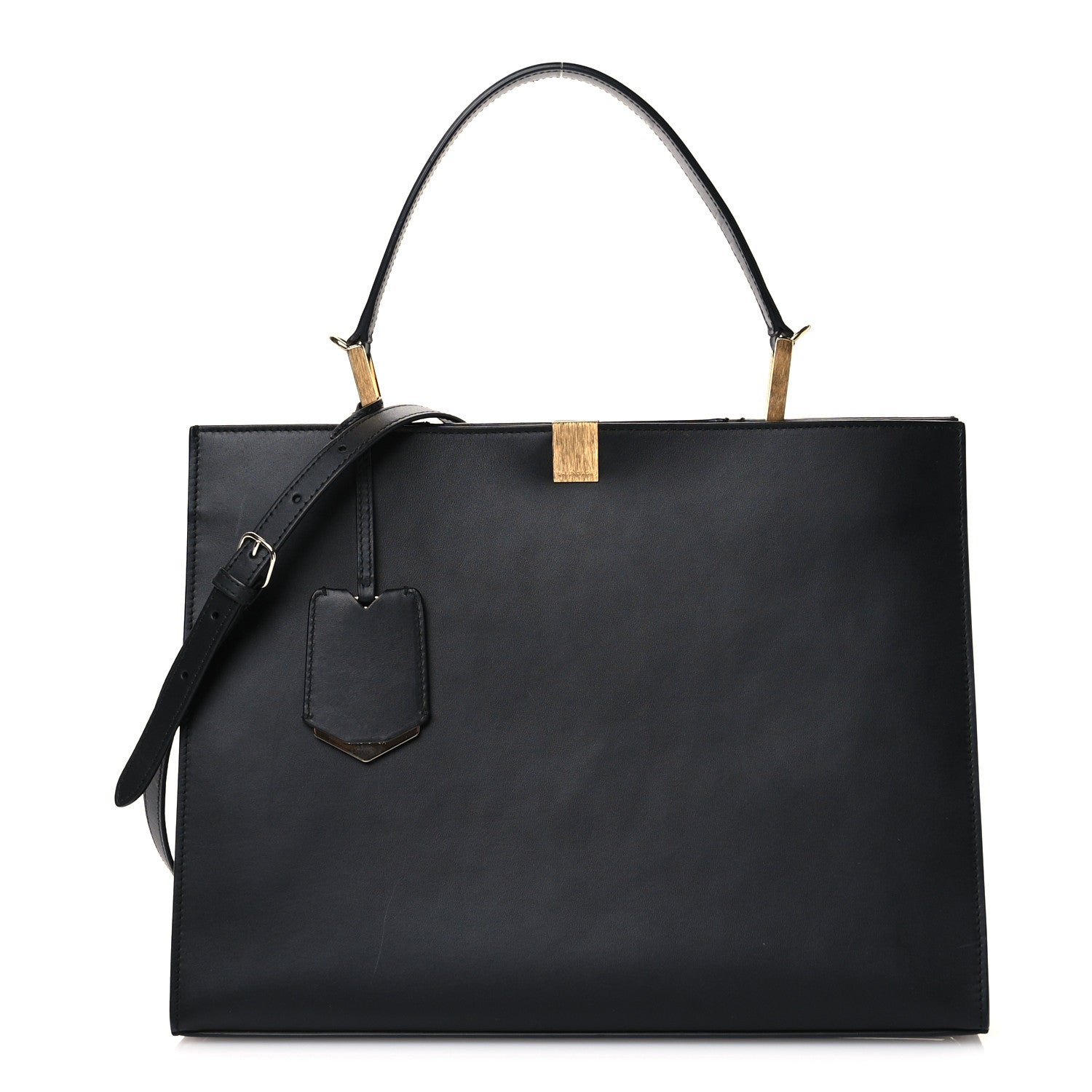 Balenciaga Calfskin Le Dix Soft Cabas M Shoulder Bag Black 1 of 11