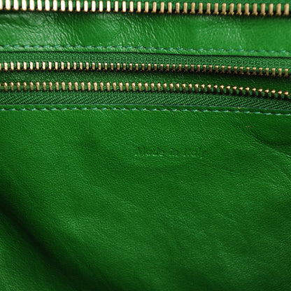 Celine Smooth Calfskin Mini Luggage Green 7 of 8