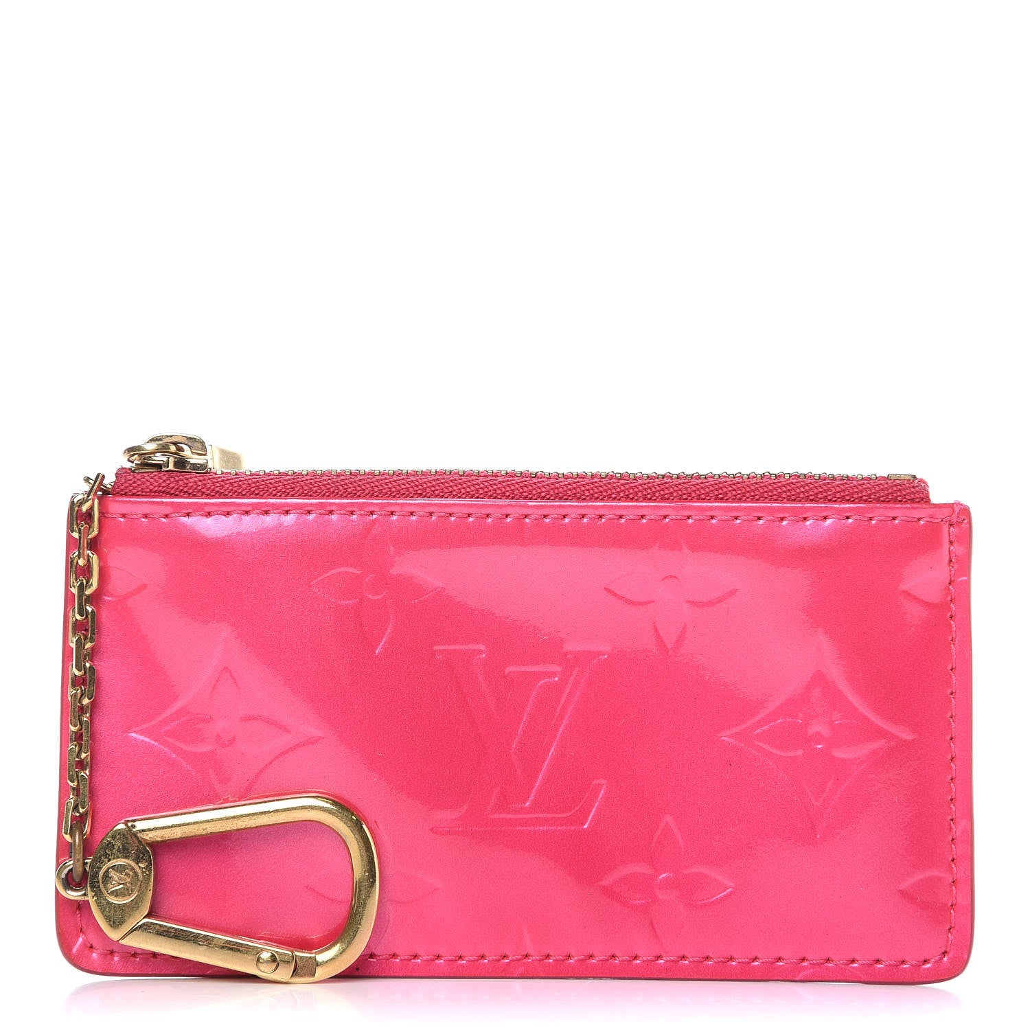 Louis Vuitton Vernis Key Pochette Fuchsia 1 of 7