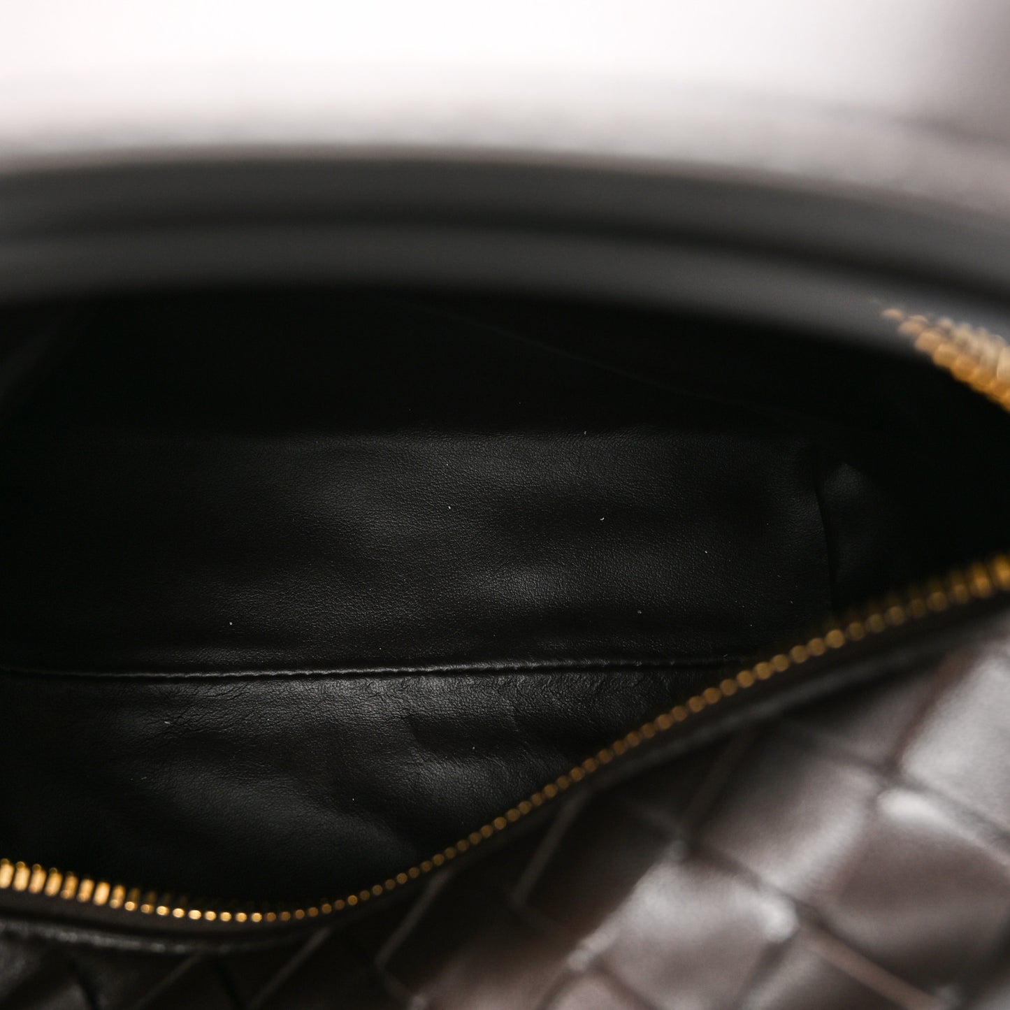Calfskin Nappa Intrecciato Mini Wallace Fondant