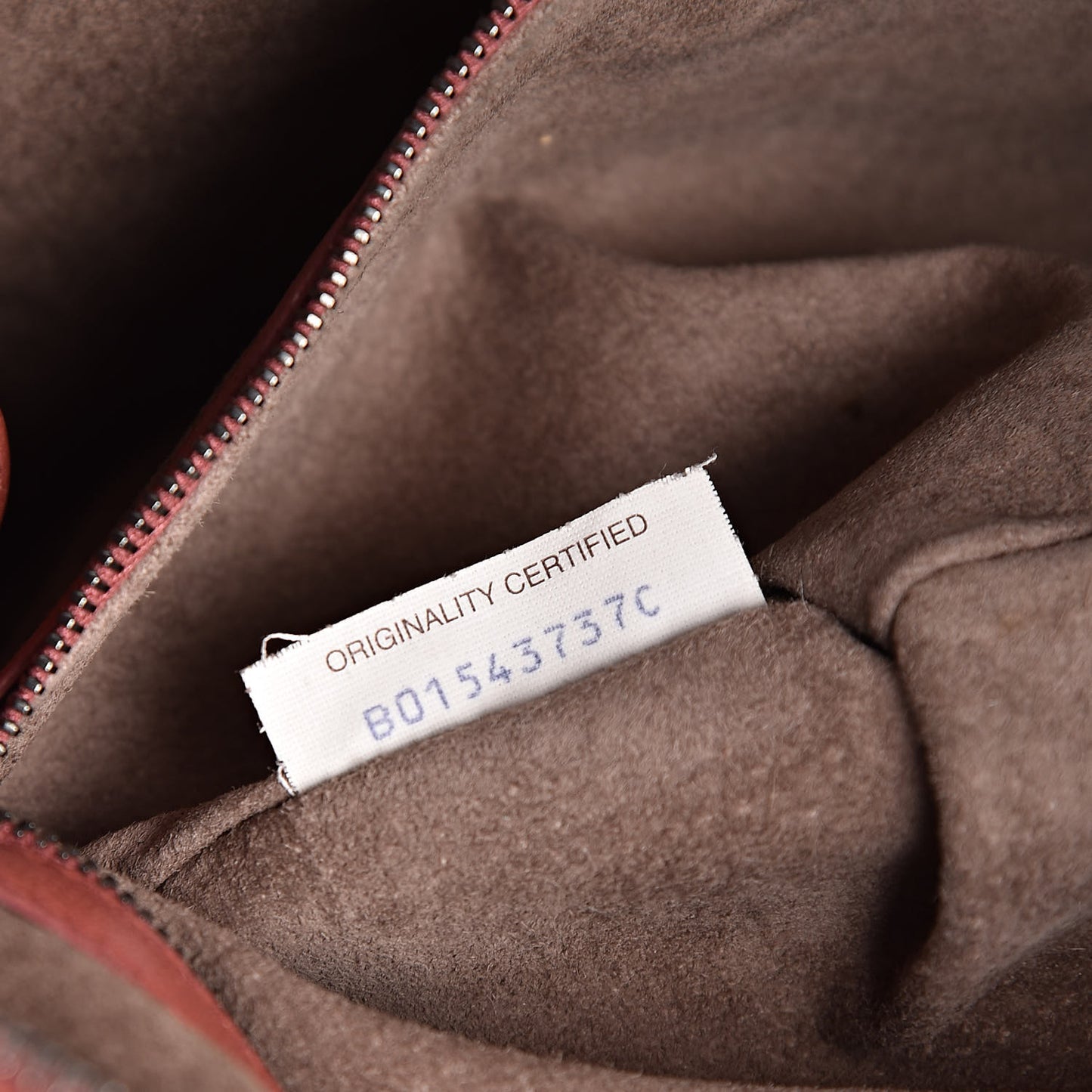 Nappa Intrecciato Large Veneta Hobo Brique