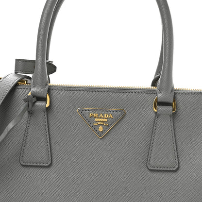 Prada Saffiano Medium Galleria Double Zip Tote Marmo 8 of 10