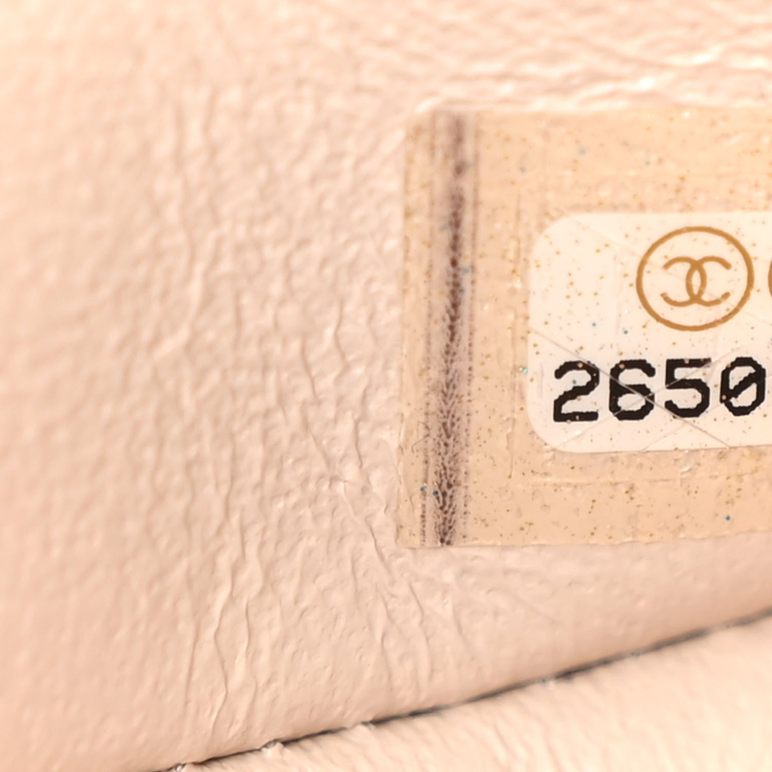Chanel Caviar Quilted Medium Double Flap Ivory 7 of 11