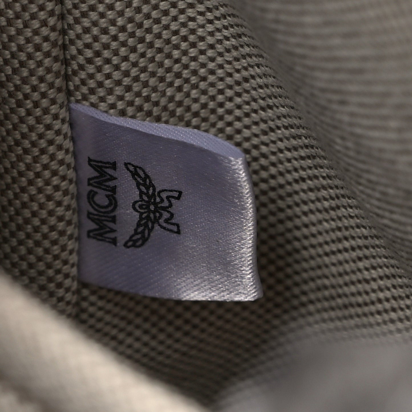 Vintage Jacquard Monogram Backpack Grey