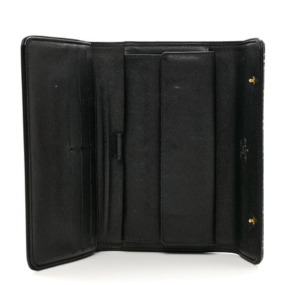 Louis Vuitton Mini Monogram Porte Tresor International Wallet Black 5 of 8