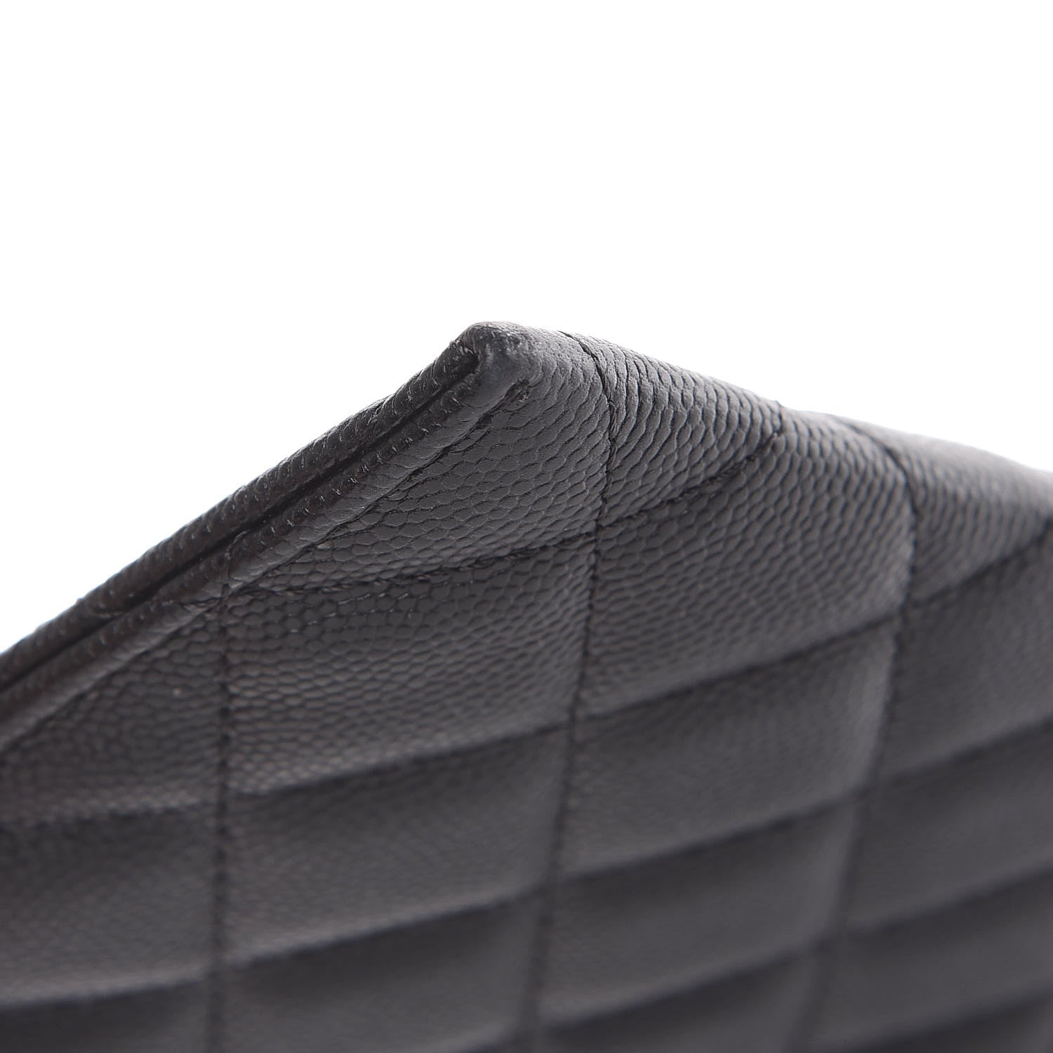 Chanel Caviar Quilted Classic Zip Pouch Black 8 of 9