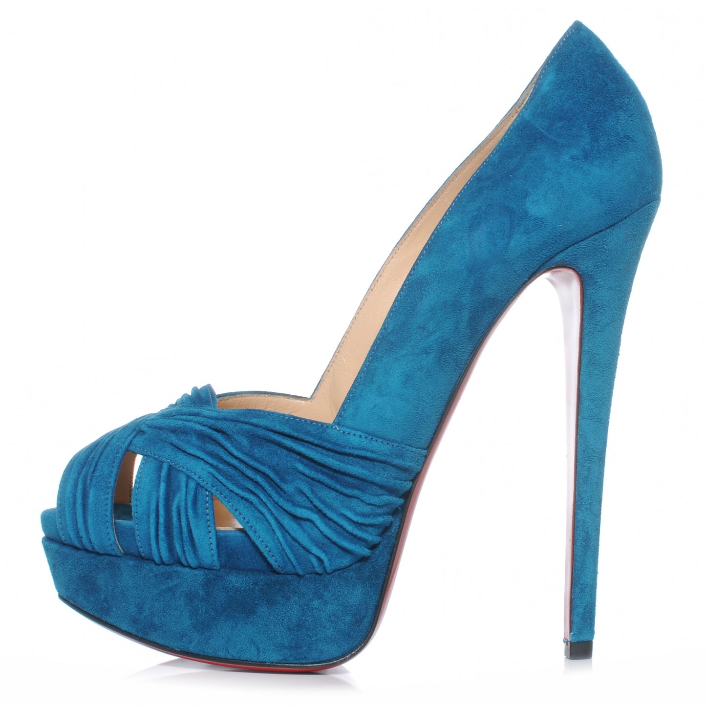 Suede Aborina 150 Pumps 37 Peacock