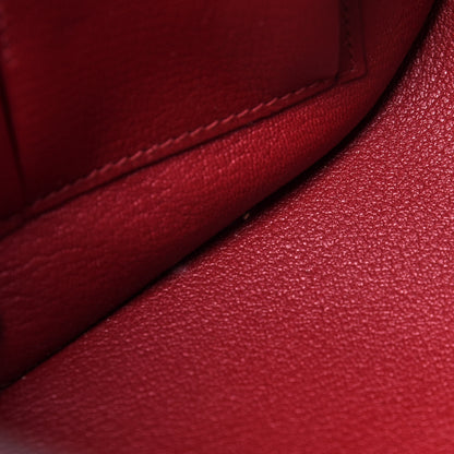 Hermes Taurillon Clemence Jypsiere 28 Rouge Grenat 12 of 14