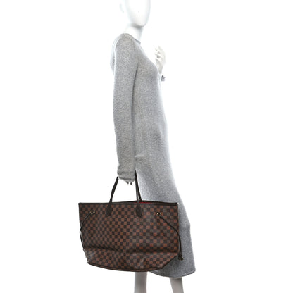 Louis Vuitton Damier Ebene Neverfull GM 2 of 10