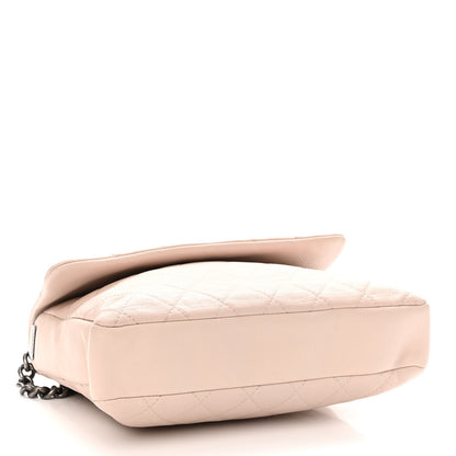 Chanel Calfskin Quilted Couture Messenger Light Pink 4 of 10