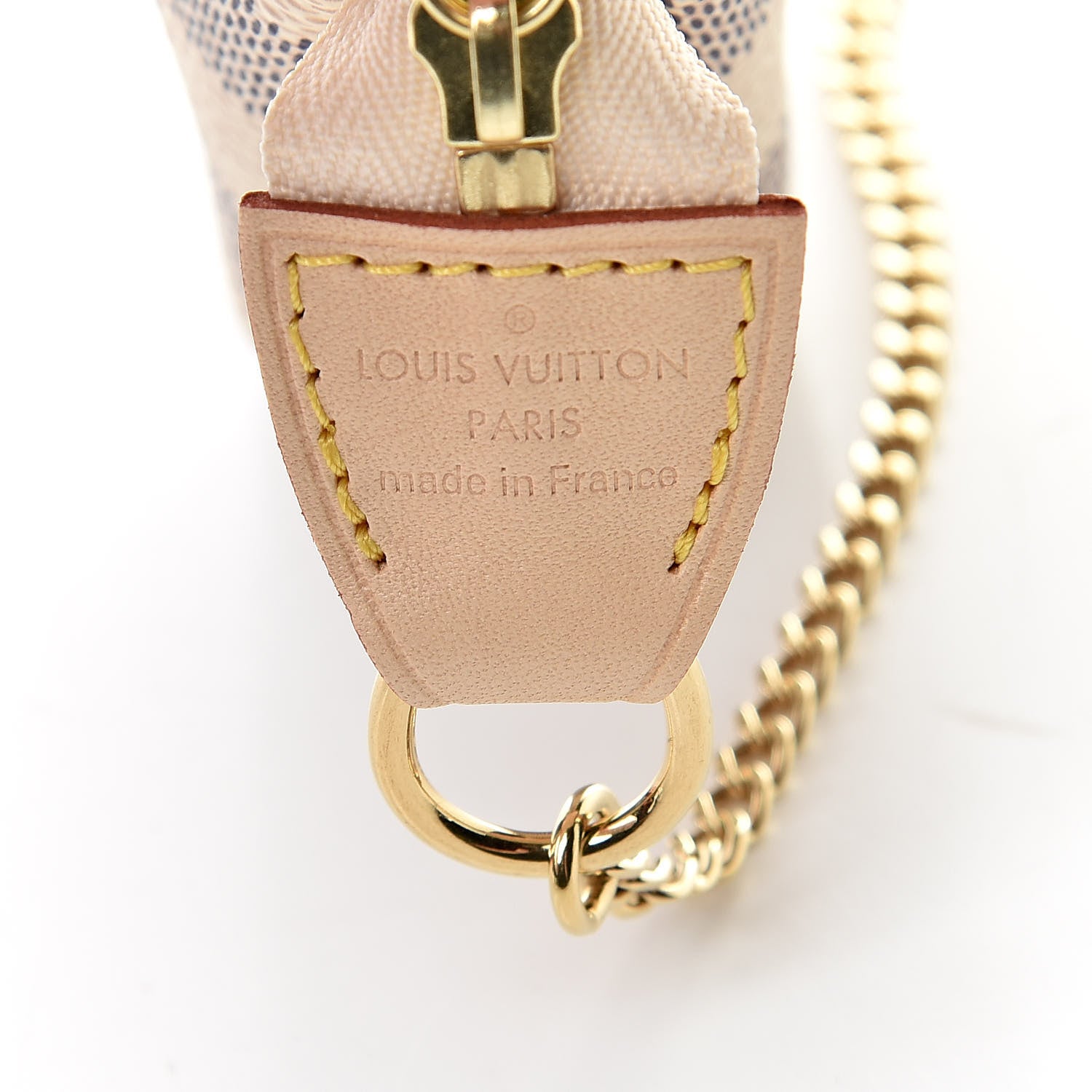 Louis Vuitton Damier Azur Mini Pochette Accessories 6 of 8