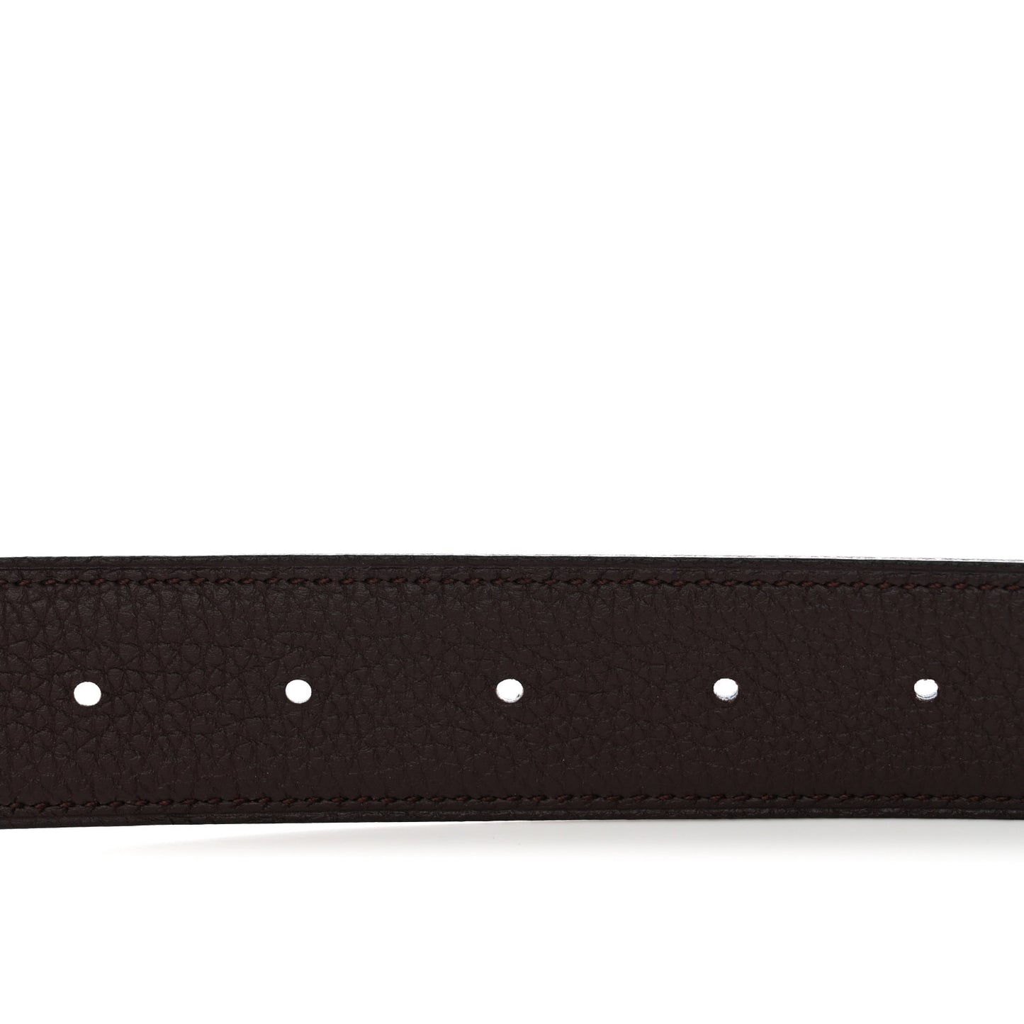 Box Togo 32mm Au Carre H 100 40 Belt Black Chocolate